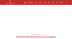 Desktop Screenshot of lathairestaurants.com